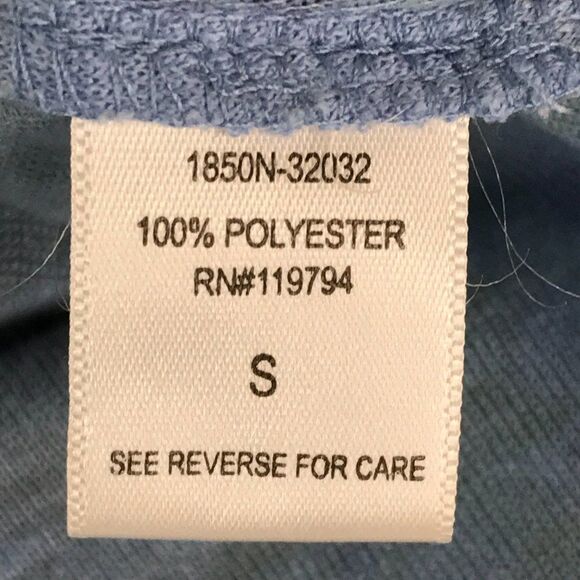 Unity World Wear V-Neck Top Women's Size Small Long Sleeve Stretch Knit Buttons - Picture 10 of 12